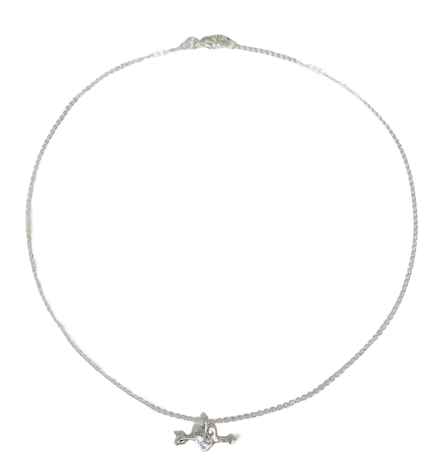 NEW! Valentine's Necklace (silver) $60