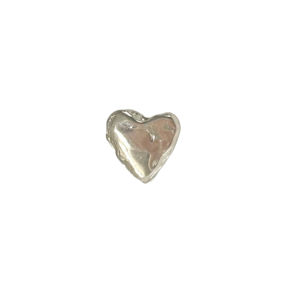 SILVER HEART PENDANT (silver) $35